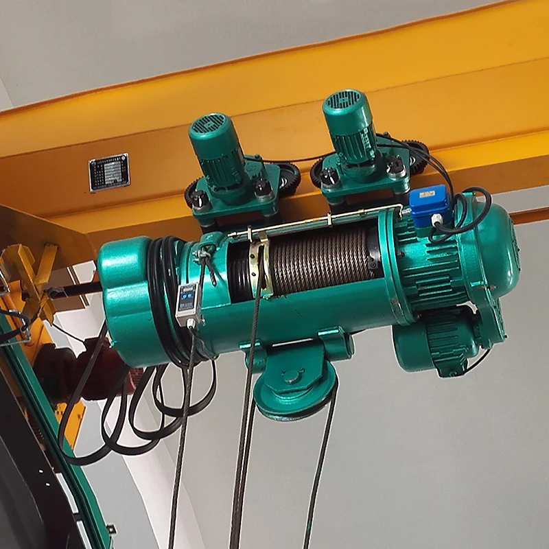 Electric Roof Hoist Indoor Explosion-Proof Wire Rope Electric Running Hoist 10 Ton for Gantry Crane