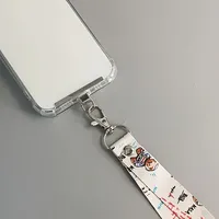 New 1pcs Ultra-thin Stainless Steel Phone Tether Patch Gasket Cellphone Strap Parts Replacement Lanyard Safety Connect Piece