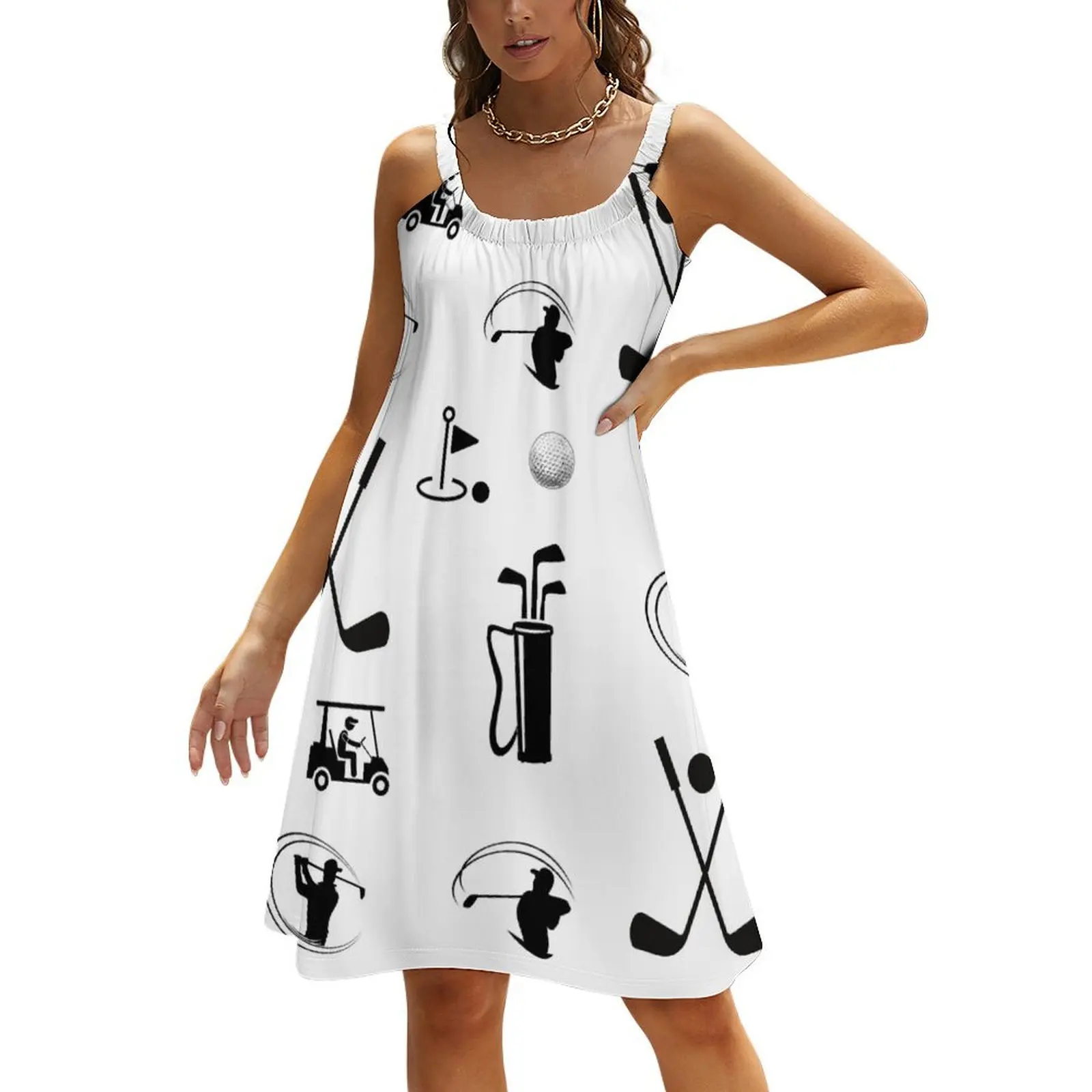 

Golf Beach Sling Skirt dresses for womens 2024 Summer skirt