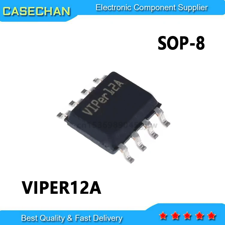 100CPS New and Original VIPER12  VIPER12A SOP-8