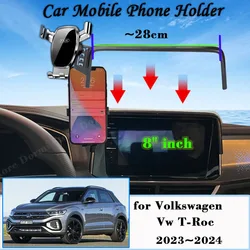 Mobile Phone Holder for Volkswagen T-Roc Vw R-Line 2023 2024 8