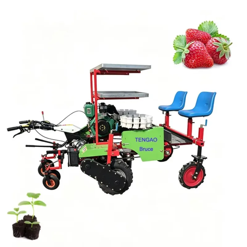 Adjustable Row Spacing Vegetable Transplanter Greenhouse Pepper Transplanter High Precision  Onion Transplanter