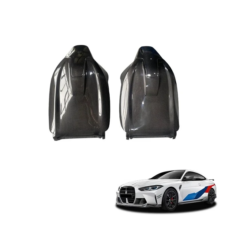 

Накладка на внутреннюю часть автомобиля G80 G82 G83, чехол на спинку сиденья из сухого углеродного волокна для BMW M3 M4, задняя крышка сиденья