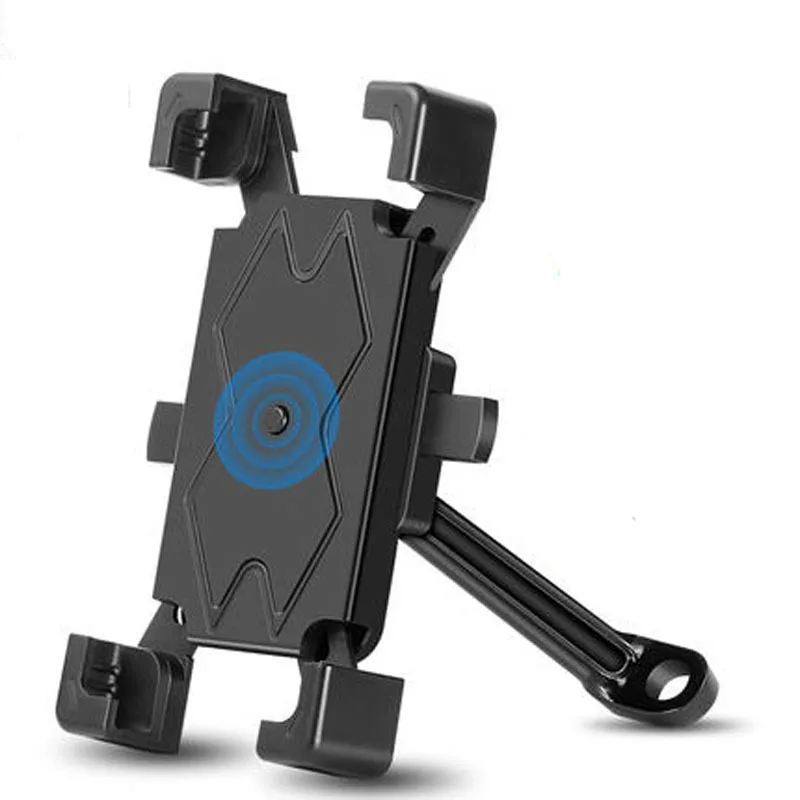 

360 ° rotatable anti slip phone holder, suitable for motorcycle and bicycle handlebars - safe smartphone holder