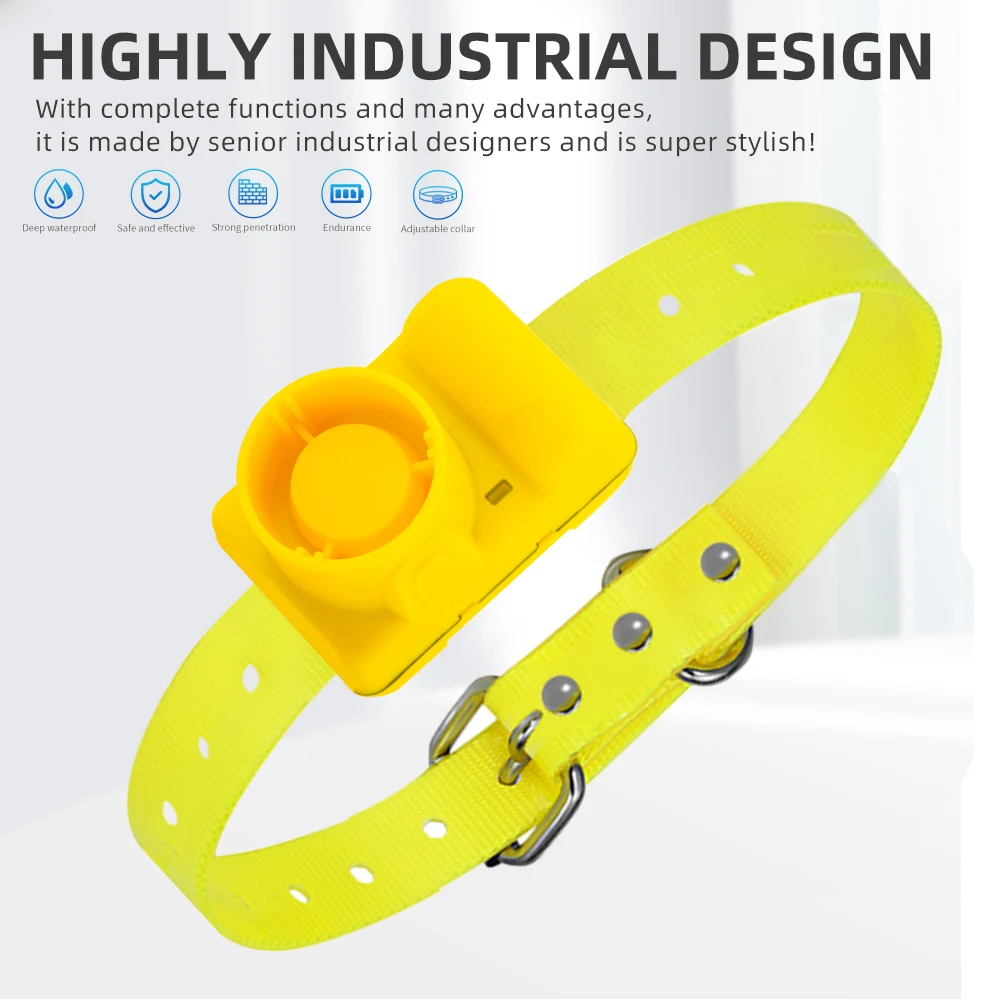 Rechargeable Hunting Dog Beeper Collars Waterproof Dog Training Collar Built-in Beeper Sound Pet Electric Collar Beep Clicker