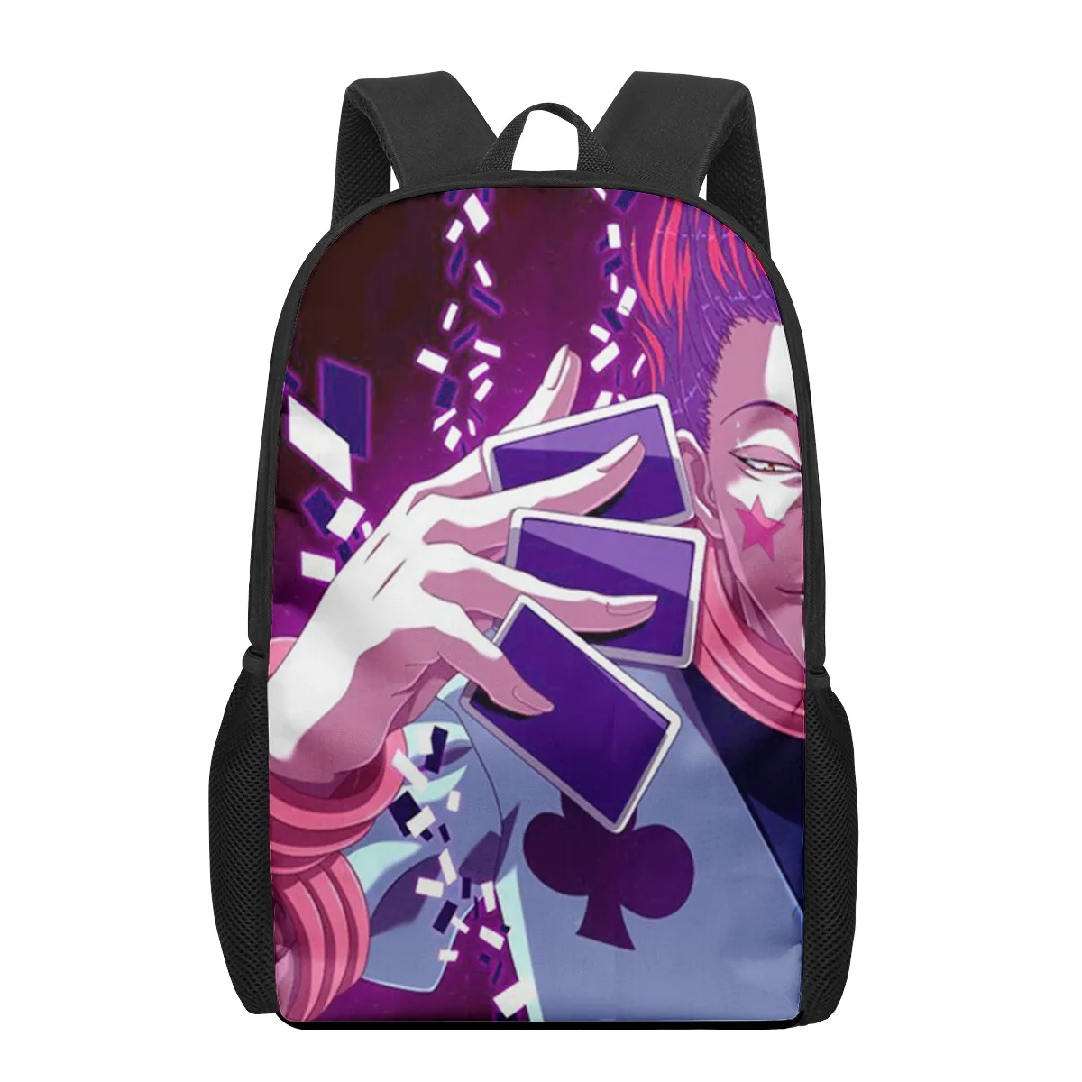 Hisoka HUNTER HUNTER anime mochilas escolares con estampado 3D para niños mochila para estudiantes bolsa de libros para niños mochilas escolares