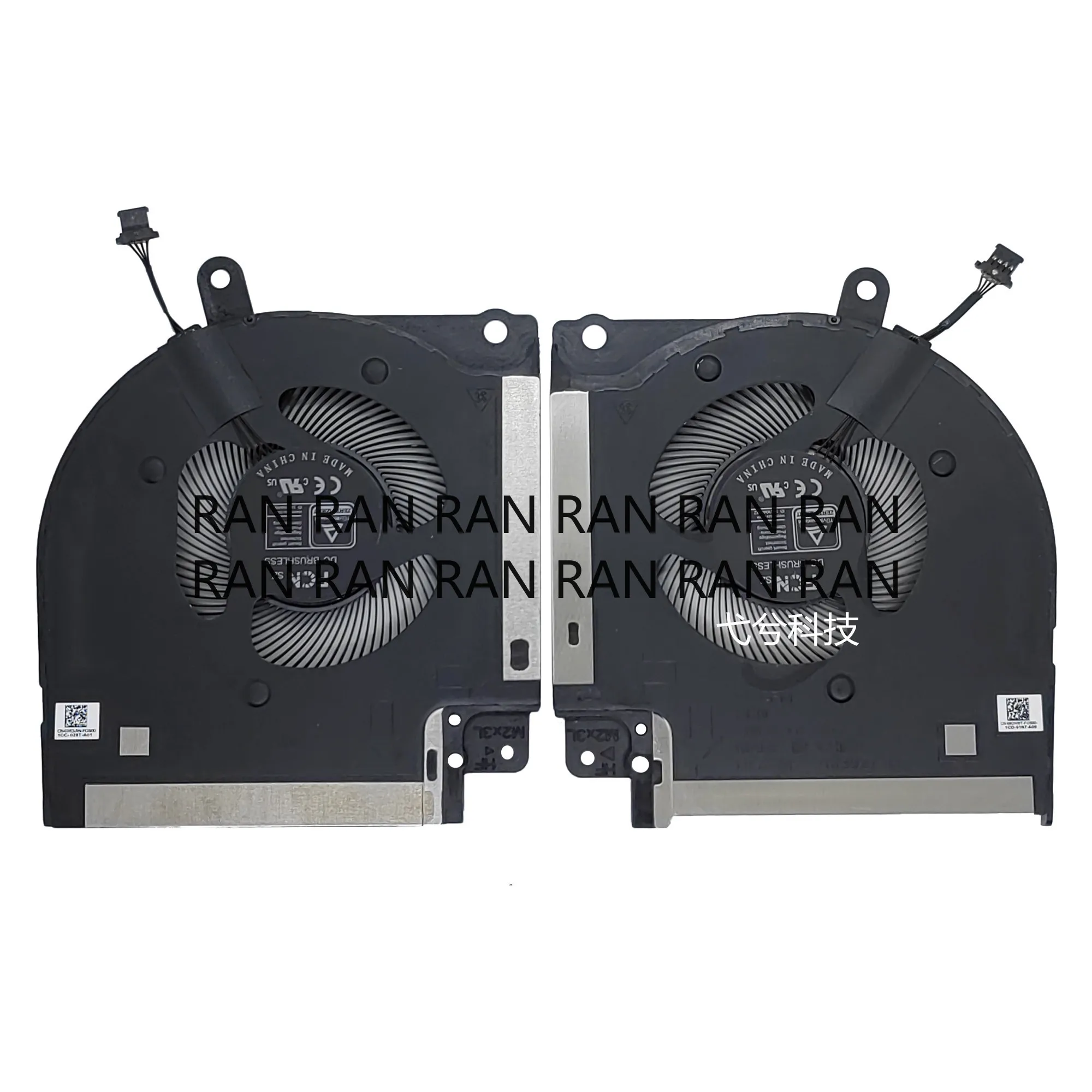 

Новый вентилятор охлаждения процессора и графического процессора для DELL Alienware X17 R1 X17R1 2021 0X63JW 09DNWT EG50061S1-1C050-S9A EG50061S1-1C040-S9A DC12V 0.40A