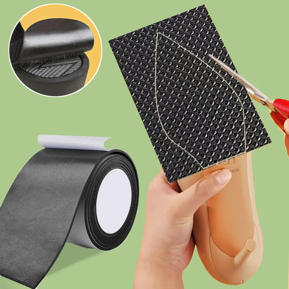 EVA Sole Protector for Sneakers Anti-Slip Wear-Resistant Self-Adhesive Shoe Repair Soles Sticker For High Heels Outsole Protect