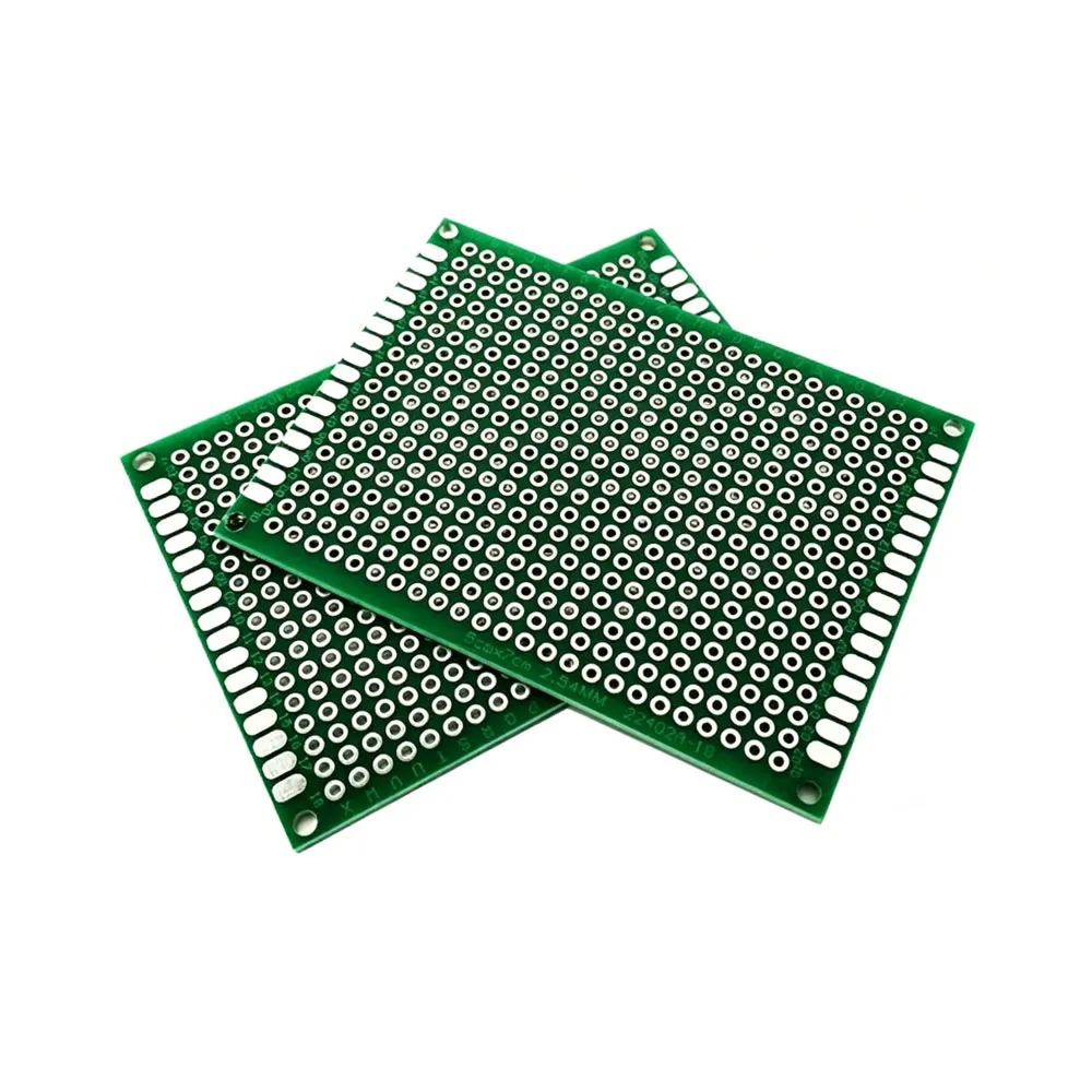 2x8cm 3x7cm 4x6cm 5x7cm 6x8cm 7x9 8x12 9x15cm 10*15CM Green PCB Dual Panel Board DIY Universal Prototype Board Protoboard Kit