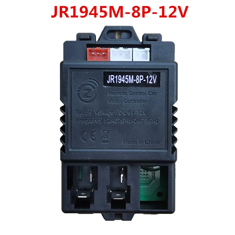 

JR1945M-8P-12V Kids Powered Ride on Car Receiver Function for Children Electric Vehicle Replacement Parts