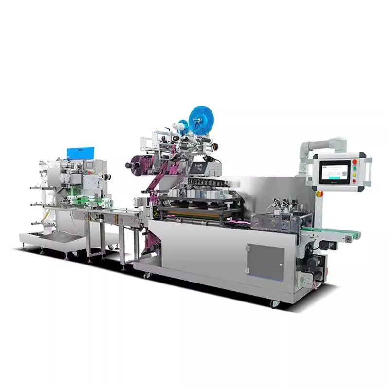 Machine d'emballage de serviettes humides, machine unique multi-pièces pour lingettes alcoolisées, ligne de production, équipement d'emballage, papier toilette humide