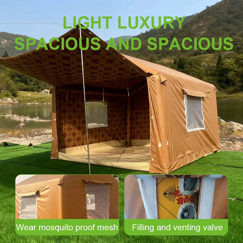 Hot Selling in Middle East Tent 3*2m Inflatable Camping Air Tent Outdoor Glamping Tent for Family