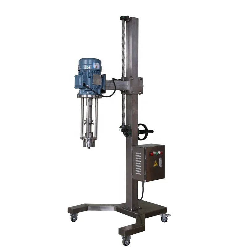 Small Emulsifying High Shear Cosmetic Homogenizer Emulsifier Mixer