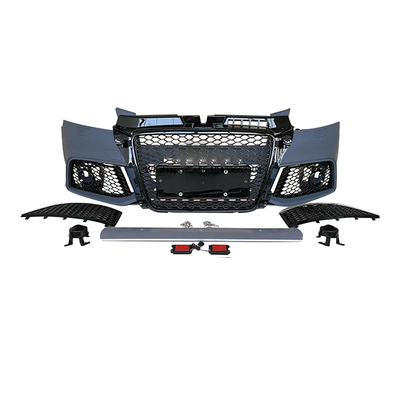 

Factory 2008-2012 Car RS3 Style Front Bumper Body Kits with Black Grille for A3 S3 2008 2009 2010 2011 2012
