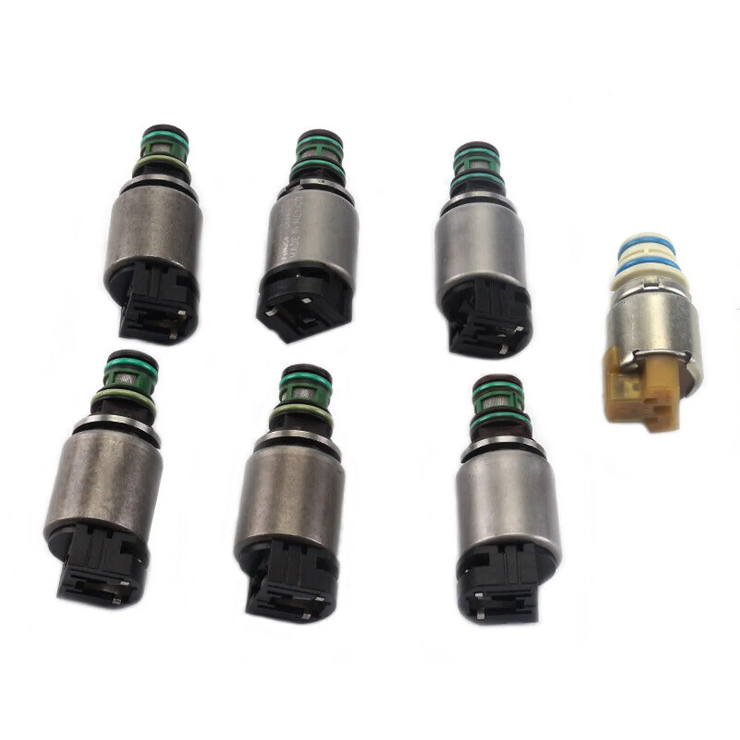 

7x 6R60 6R80 Transmission Valve Body Solenoid Kit for Ford Explorer Expedition Ranger F150 Sportrac Mustang Territory Navigator