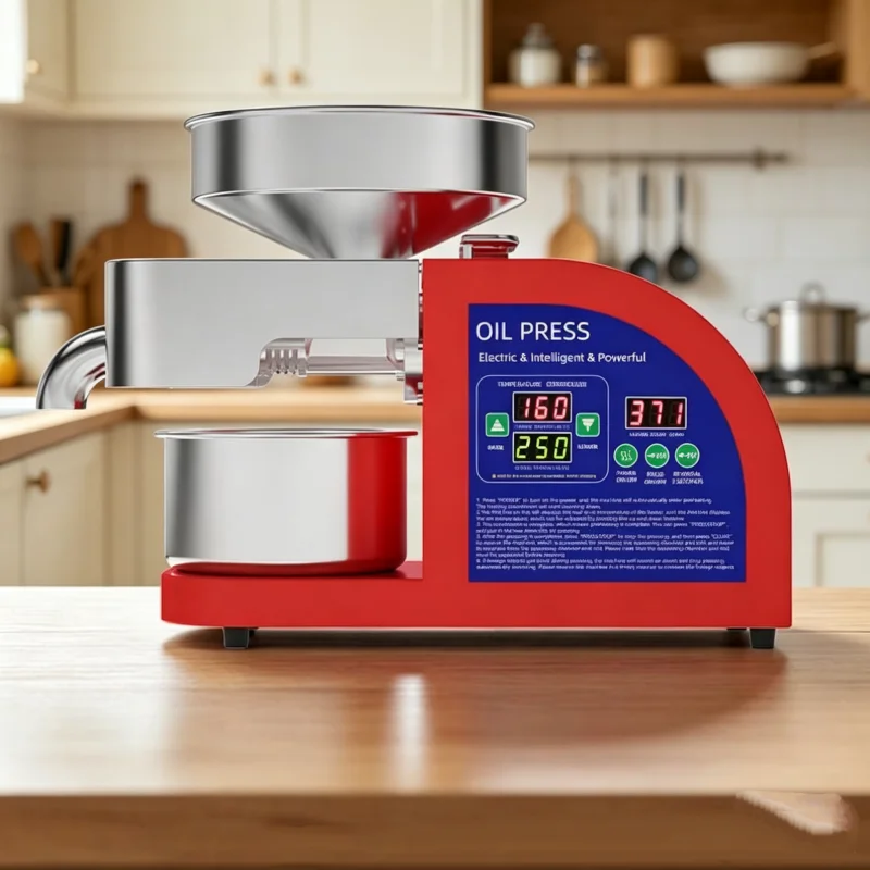 

Commercial Oil Press Machine Cold & Hot Press High Oil Yield Intelligent Control Stainless Steel For Small Business Farm