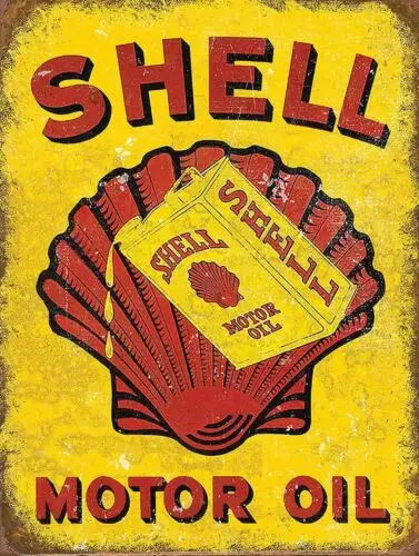 Motor Oil Metallschild im Vintage-Stil, Männerhöhle, Schuppen, Heimdekoration, Plakette aus Aluminium