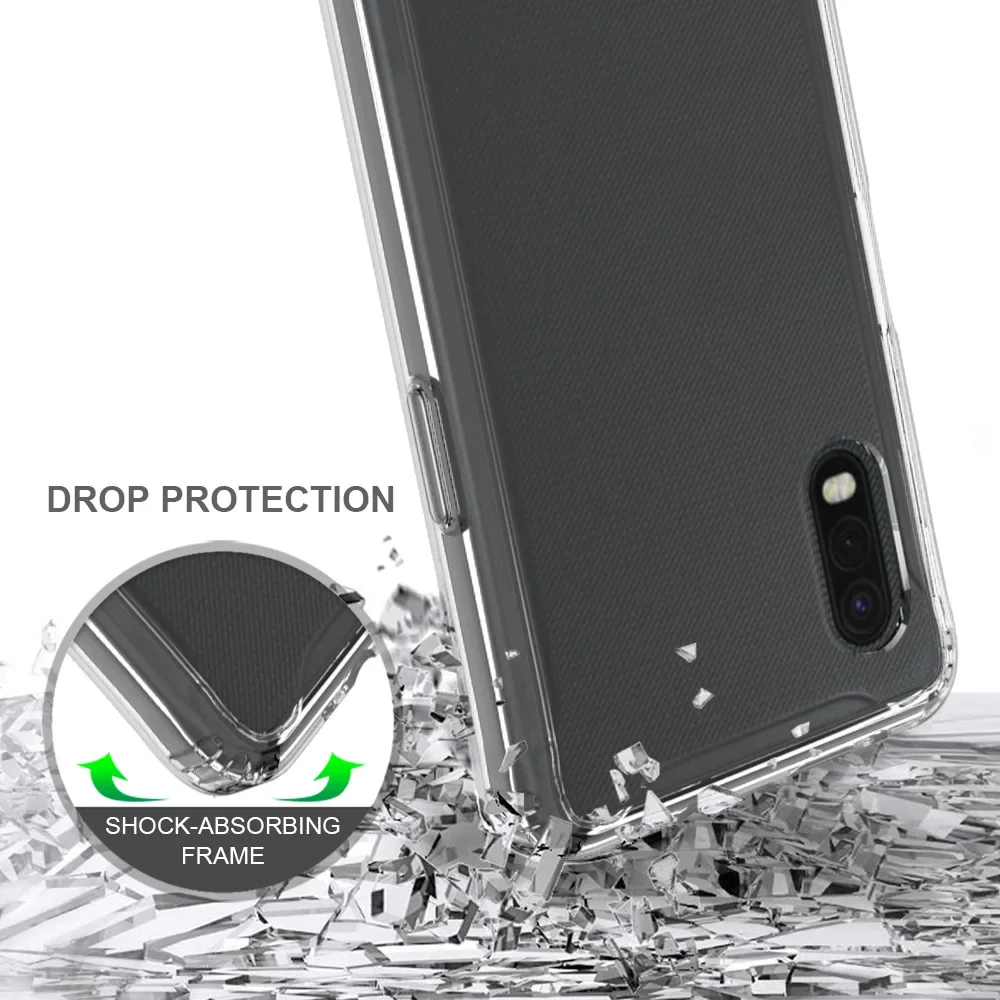 Hybrid TPU/PC Case For Samsung Galaxy Xcover Pro Fundas Capa Shockproof Shell Clear Back Cover For Samsung X Cover 6 Pro