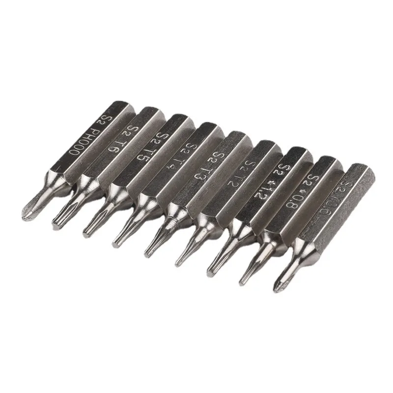 

9PCS CR-V Torx Screwdriver Bits Set T3 T4 T5 T6 T7 T8 T9 T10 T15 T20 Mobile Repair Bit Plum Blossoms Repairing Head