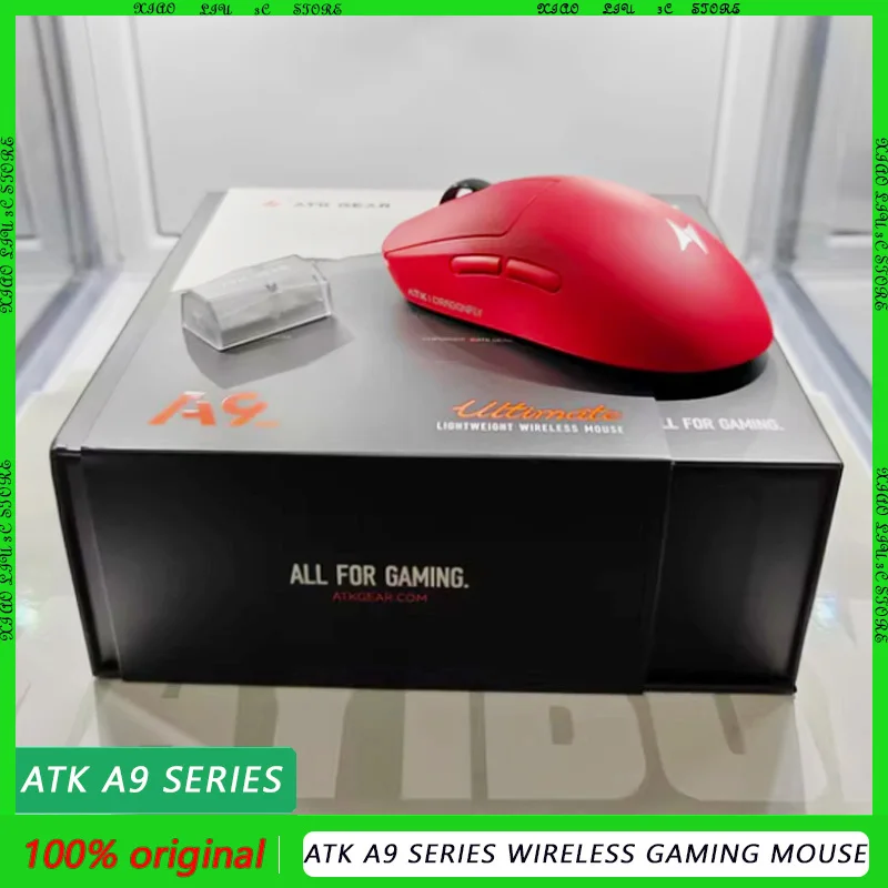 

ATK A9 Series Wireless Gaming Mouse Lightweight 53g Tri-Mode 8K Compatible with A9/A9 SE/A9 Plus/A9 ULTRA MAX/A9 Ultimate