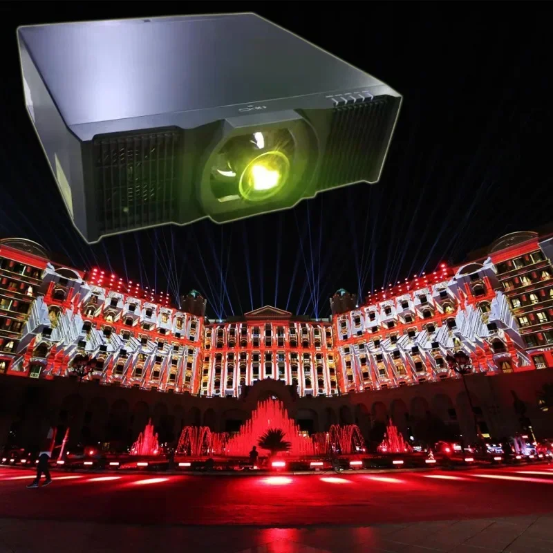 Weekly Video Projector 1080P Laser DLP 3D Outdoor Wall Projection Mapping 20000 Lumen