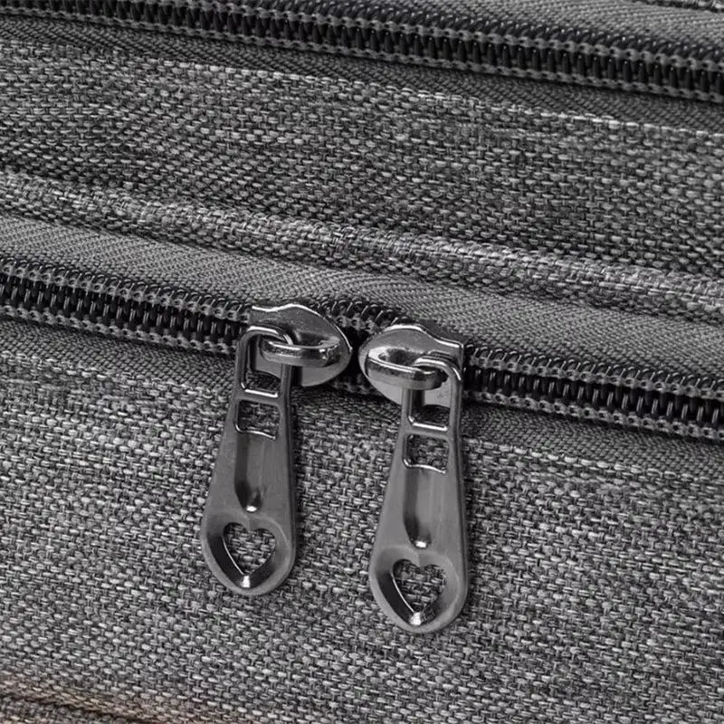 3-lagige Friseur-Werkzeugtasche mit großem Fassungsvermögen, Aufbewahrungstasche für Haarschneidemaschinen, Scheren, Haarstyling-Tools, Salon-Ersatzteile – Detail 6