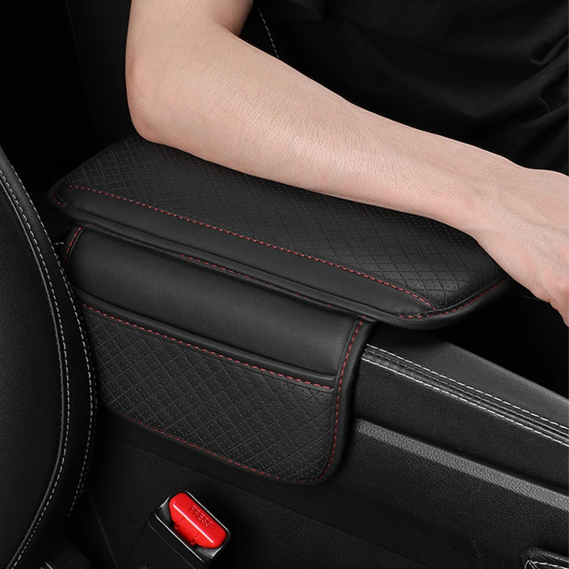 Car Armrest Box Pad Arm Rest Mat For KIA Sportage Cerato Picanto Soul Sorento Sedona Optima RIO 2 3 4 Interior Storage Accessory