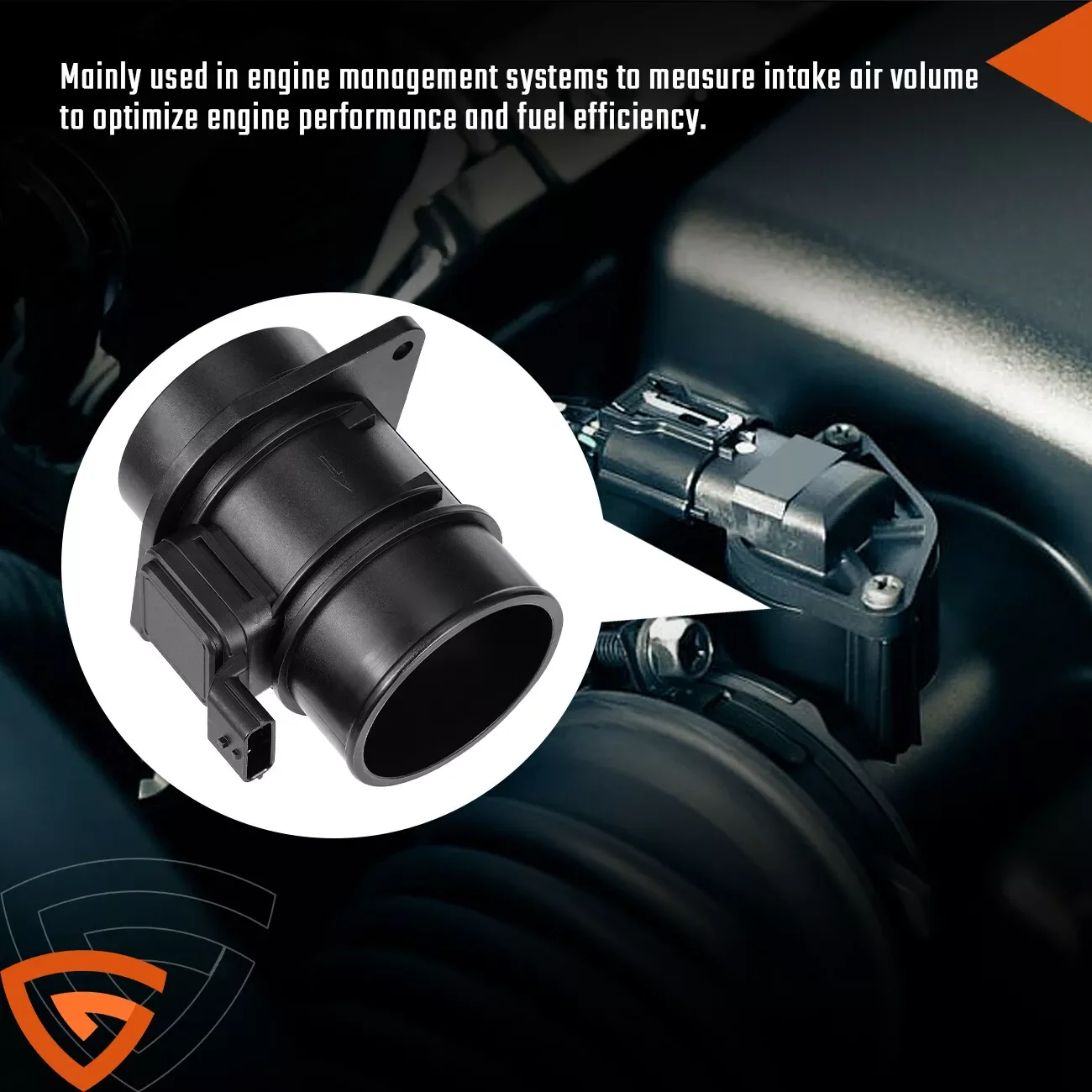 

For Vauxhall Vivaro 2.0 Cdti 2006-2014 5WK97008 Maf Mass Air Flow Sensor Meter 8200280060 Automobile Air Flow Sensor