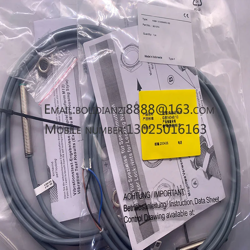 Sensor de NBB1.5-8GM50-Z3-V3 auténtico 100% original, nuevo, en stock