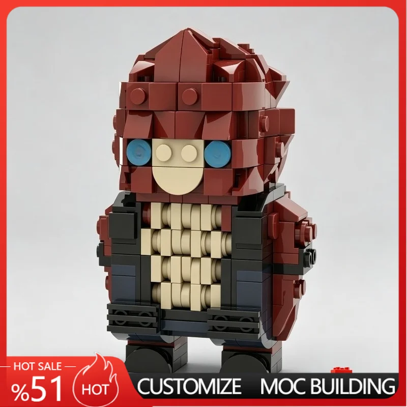 

220 Parts Brick Doll Character Model Building Blocks DIY Assembly Educational Toy Creative Figure Gifts For funs Boys Birthday