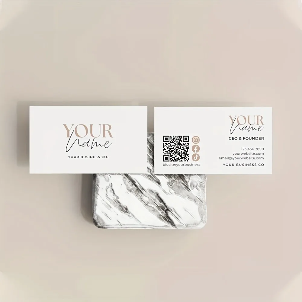 

Wholesale 1000 PCS Standard Business Cards Custom Print Cheap Personalized Business Card