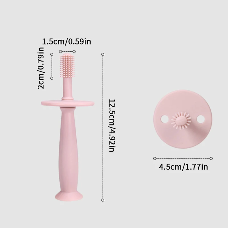 1 قطعة فرشاة أسنان الطفل إصبع لينة سيليكون الرضع الأسنان الأسنان فرشاة تنظيف الغذاء الصف سيليكون Bebes العناية بصحة الفم منتجات الأطفال #6