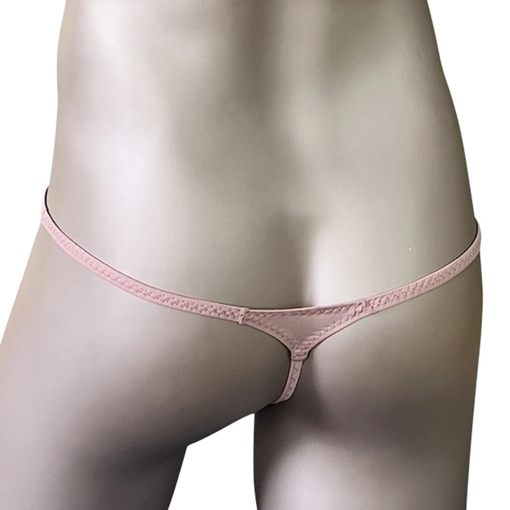 Men Large Femboy Pouch Thongs Underwear For Man Low Waist T-back Thin Belt Briefs Sexy Accessories HotG-String Very Hot Lingerie