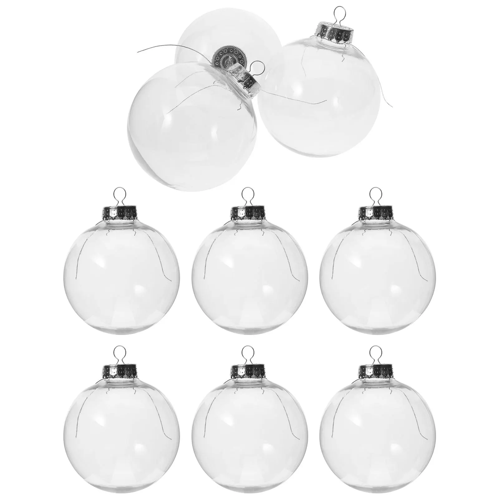 

10 Pcs Christmas Ball Decorations for Tree Outdoor Hanging Ornament Ornaments Balls Baubles