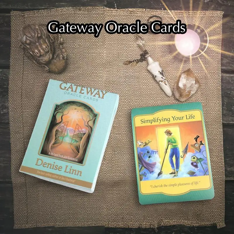 New Most Popular Tarot Deck Gateway Oracle Cards Witch Tarot Affectional Divination Fate Game Game Deck Mystical Affectional