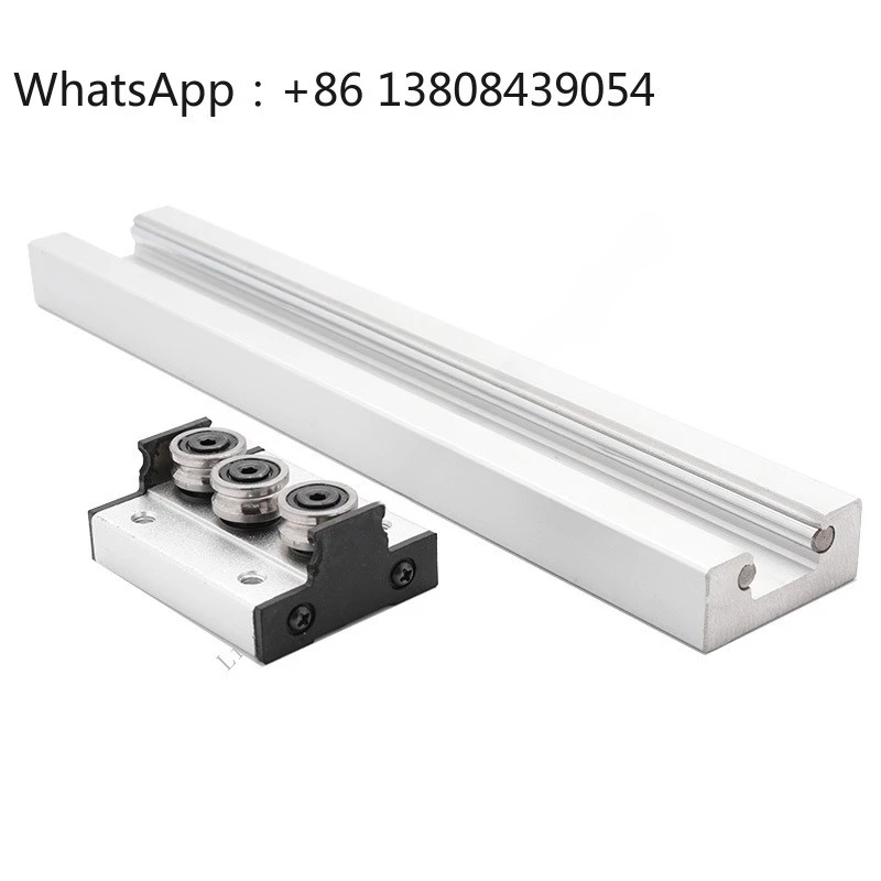 Applicable to Dusty Environment SGB35 Length 1400 mm 5pcs Wheel Double-shaft Roller Linear Guide Rail Hot Sale