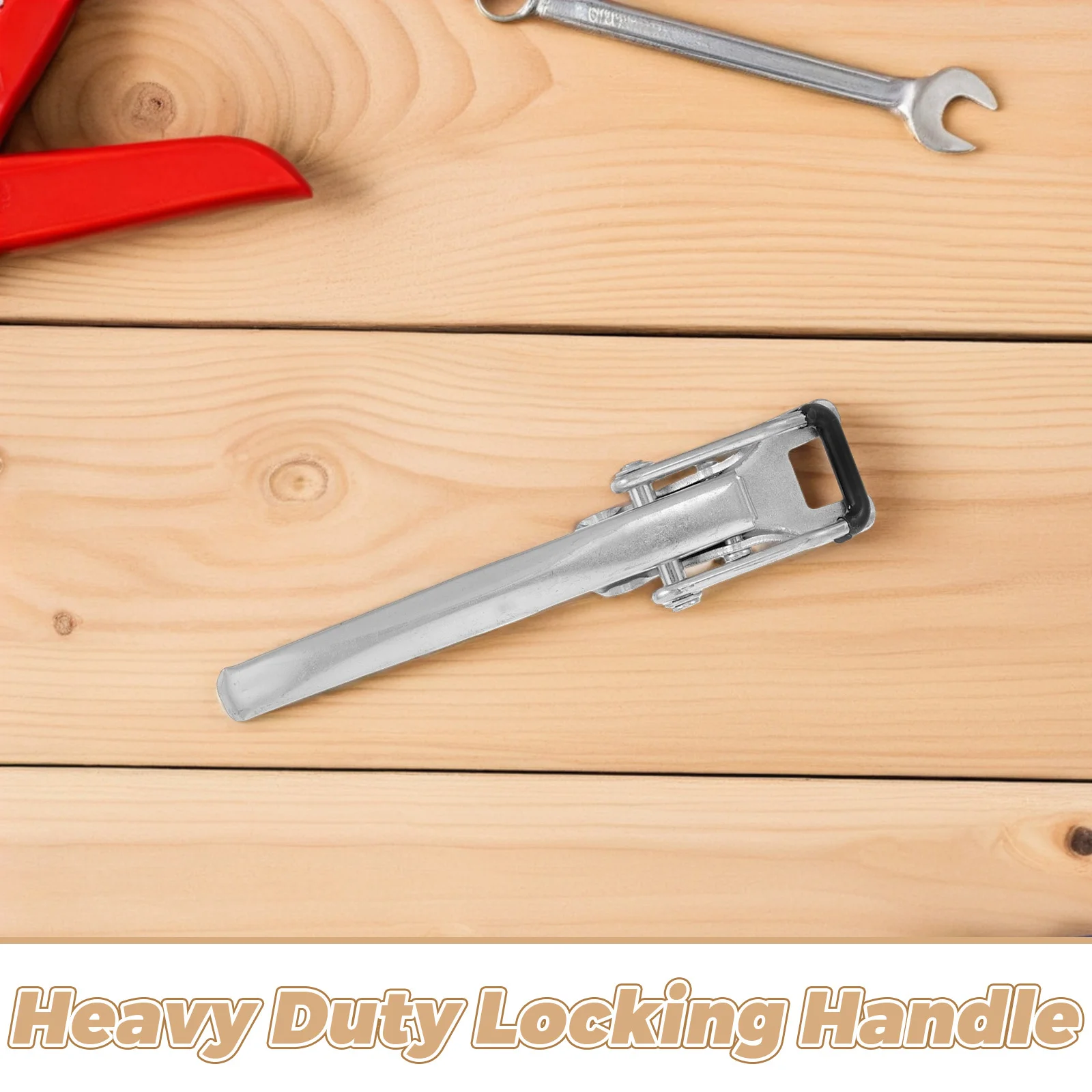 

5pcs 5 PCS Replacement Lock Heavy Duty Handle Metal Trailer Buckle Latch Hook Spring Loaded