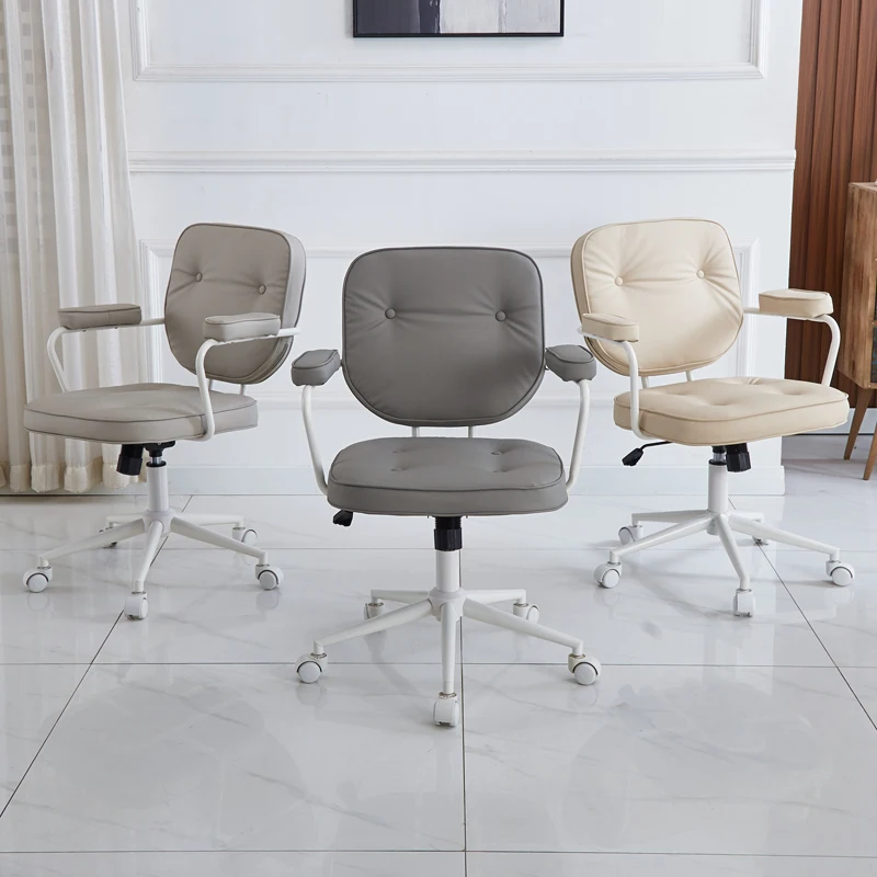 New Simple style office chair study chair office furniture Pu leather technology cloth gaming chair computer Lift Swivel Chair