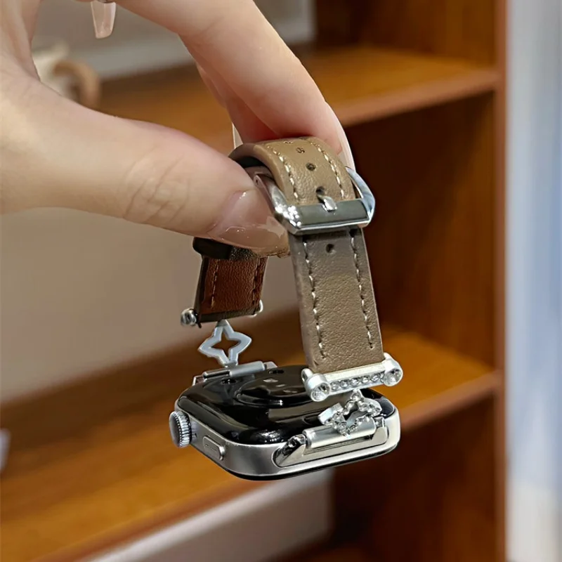 

Cross Star Metal is suitable for HW Watch Fit3/Fit4 straps and HW Band 8/9/10NFC handmade straps