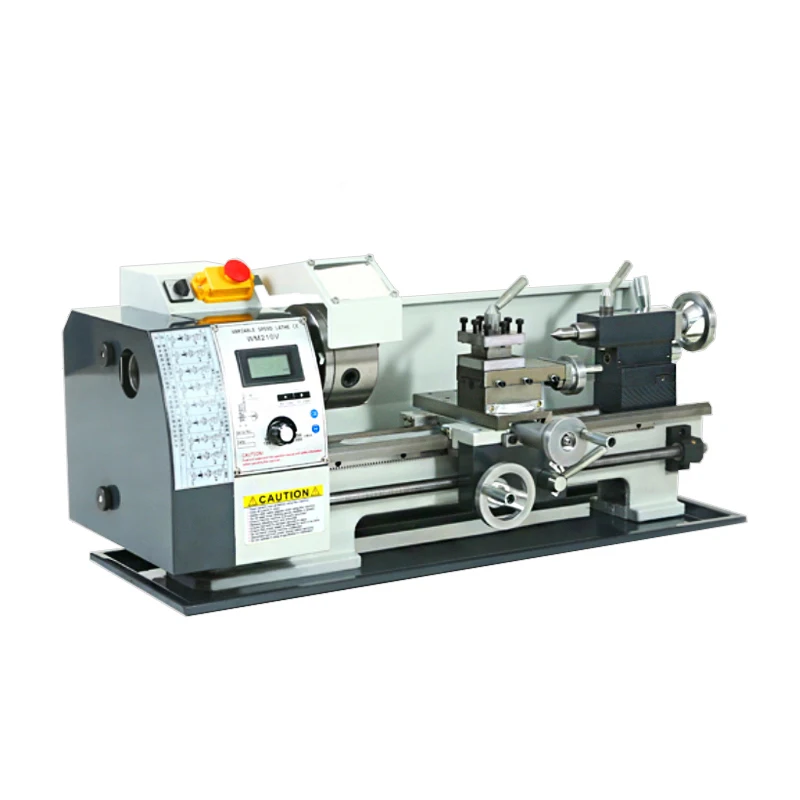 

Brushless Variable Speed Mini Metal Lathe Machine for DIY Small household lathe 220v multi-functional Buddha bead machine