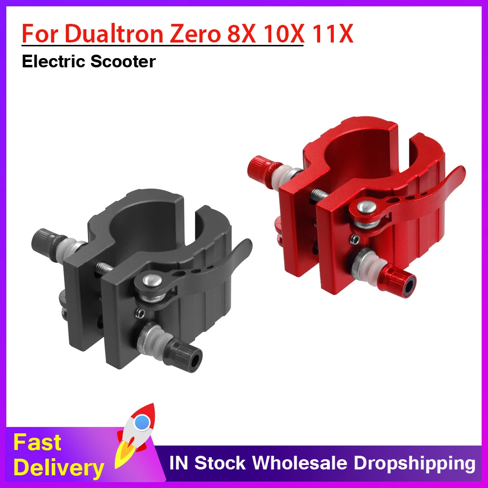 Folding Clamp for Dualtron Dt3 Spider Speedual Zero 8X 10X 11X for Kugoo G1 Electric Scooter Locking Hooks Fixtures Accessories