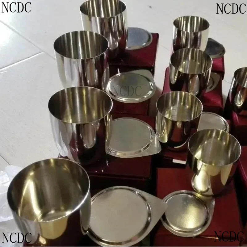 . Content Is 99.95%. 10Ml 20Ml 25Ml 30Ml 40Ml 50Ml Covered Platinum Crucible.