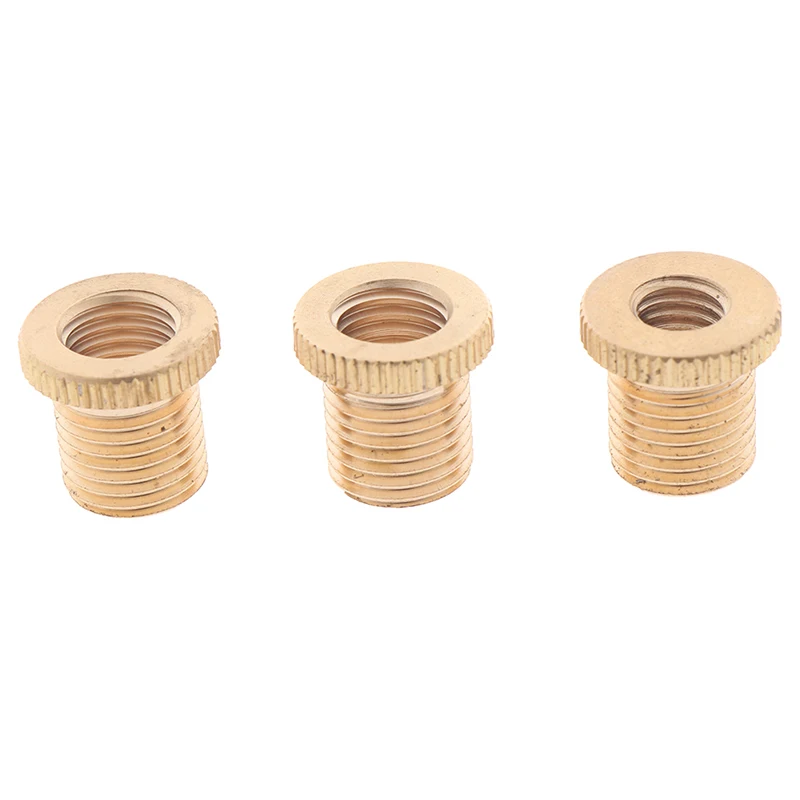 3pcs Gear Shift Knob Thread Adapter Nuts Insert M10x1.25 & M10x1.5 & M8*1.25 Kit