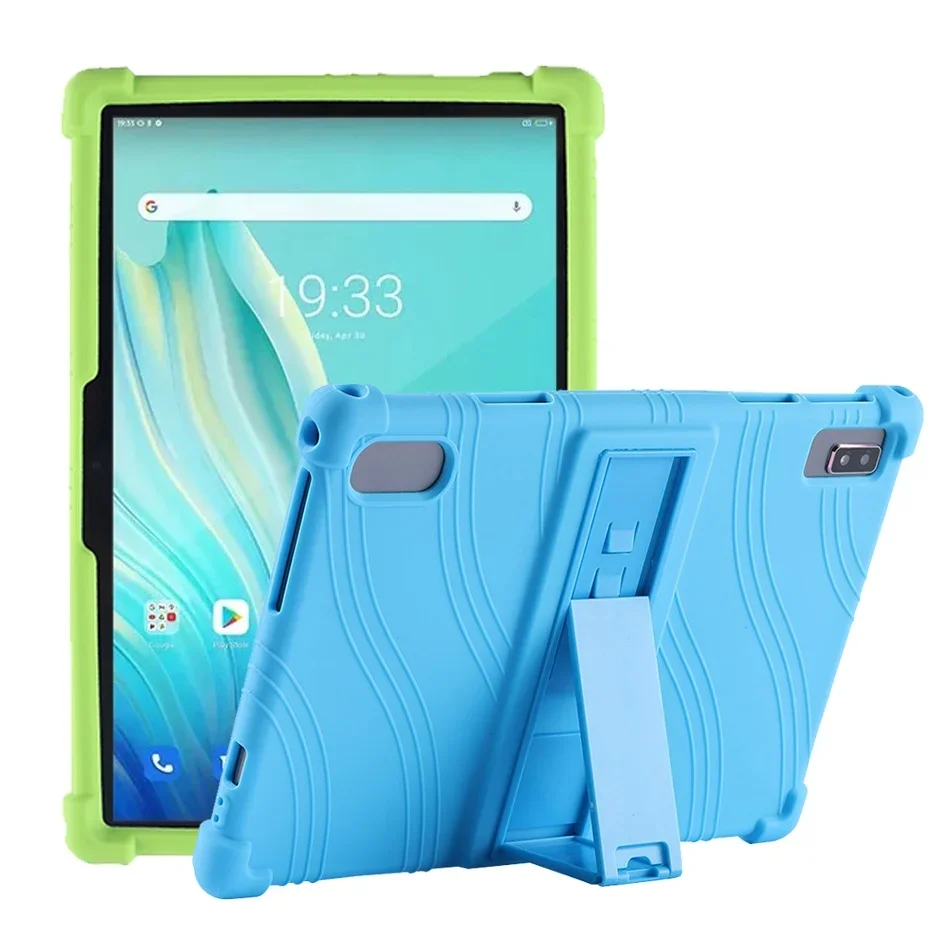 Silicon Cover Case with Rear Kickstand For DEXP Ursus D11 4G 2022 10.1