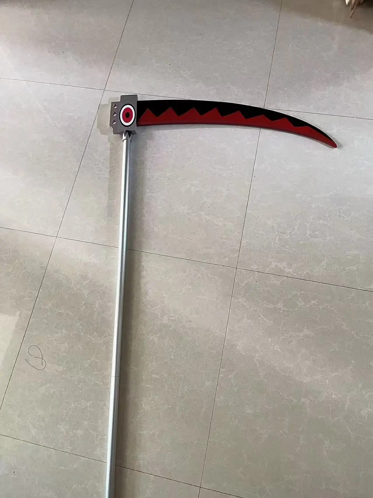 Maka Albarn Cos Sickle Weapons Anime Soul Eater Cosplay Prop Handmade Prop Halloween Christmas Party Costume Accessories 4