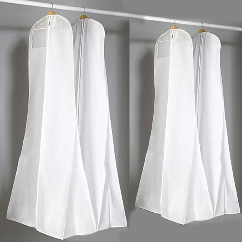 Extra Large Garment Bridal Gown Long Clothes Protector Case Wedding Dress Cover Dustproof Covers Storage Bag For Wedding Dresses