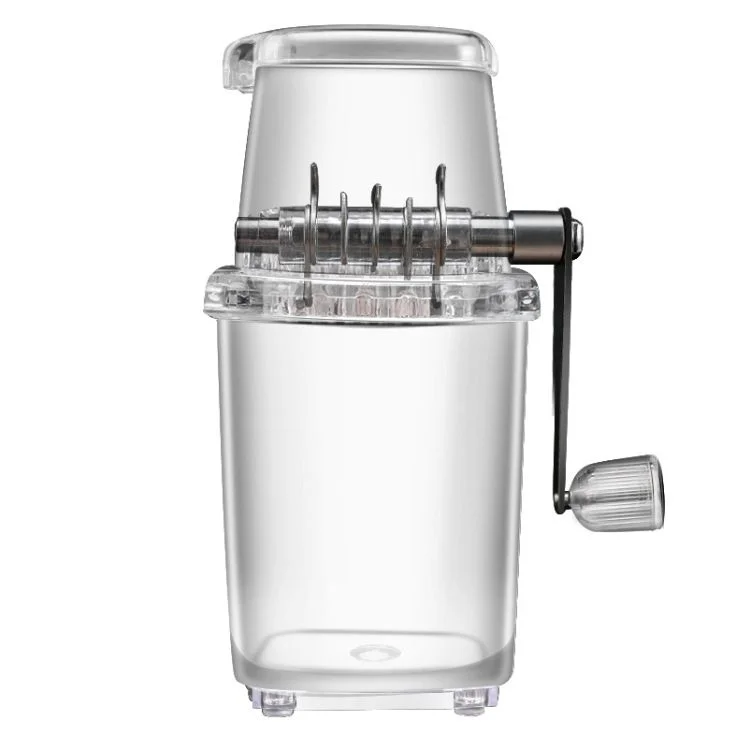 Hand-operated Fruit Smoothie Ice Breaker Machine for Household Shaved Ice