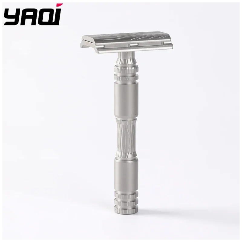 YAQI 316 Stainless Steel Beard Shaver Version Ghost Safety Razor Wet Shave Tools Shaving Products Best Gift for Men 2026