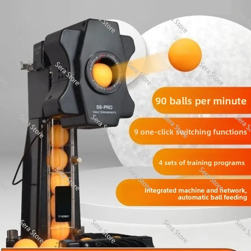 Fully automatic table tennis robot trainer with net robot