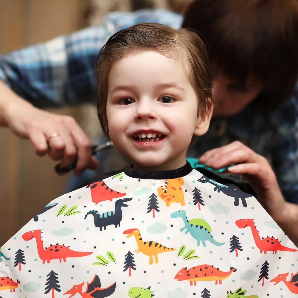 

Children's dinosaur pattern hairstyle shawl 31.5 inches x 47.25 inches